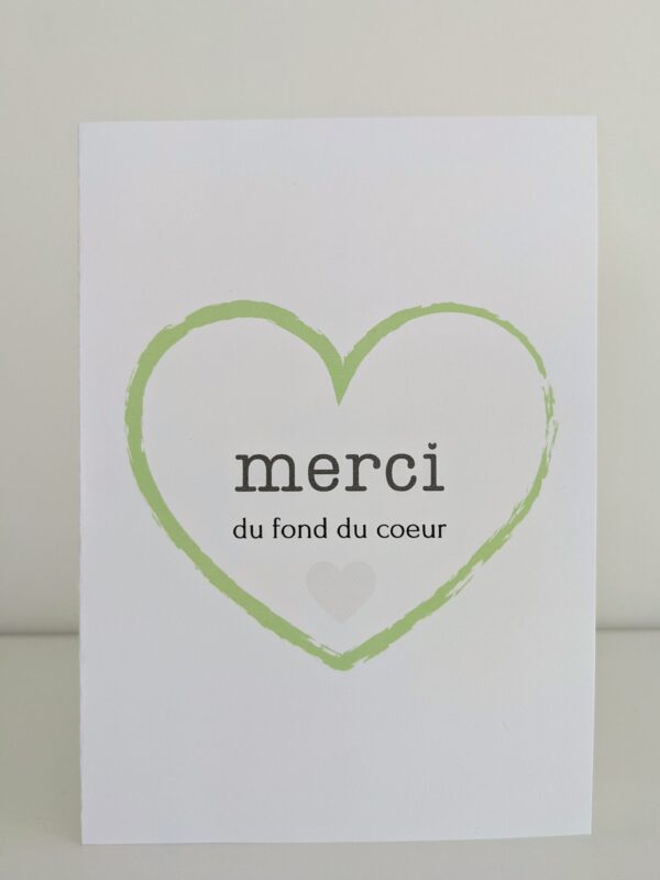 Carte de souhaits - Merci du fond du cœur – Image 2