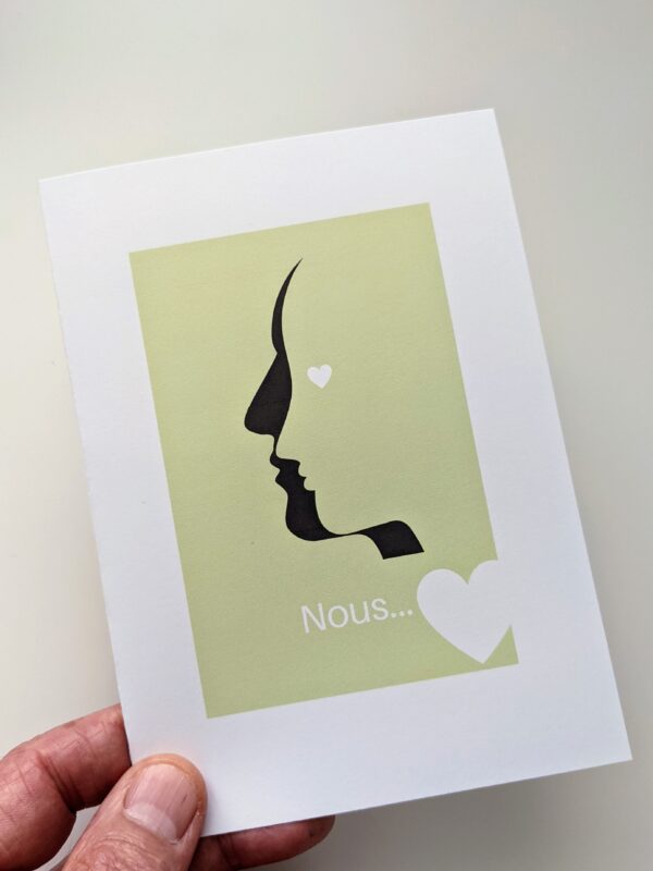 Carte de souhaits - Nous...